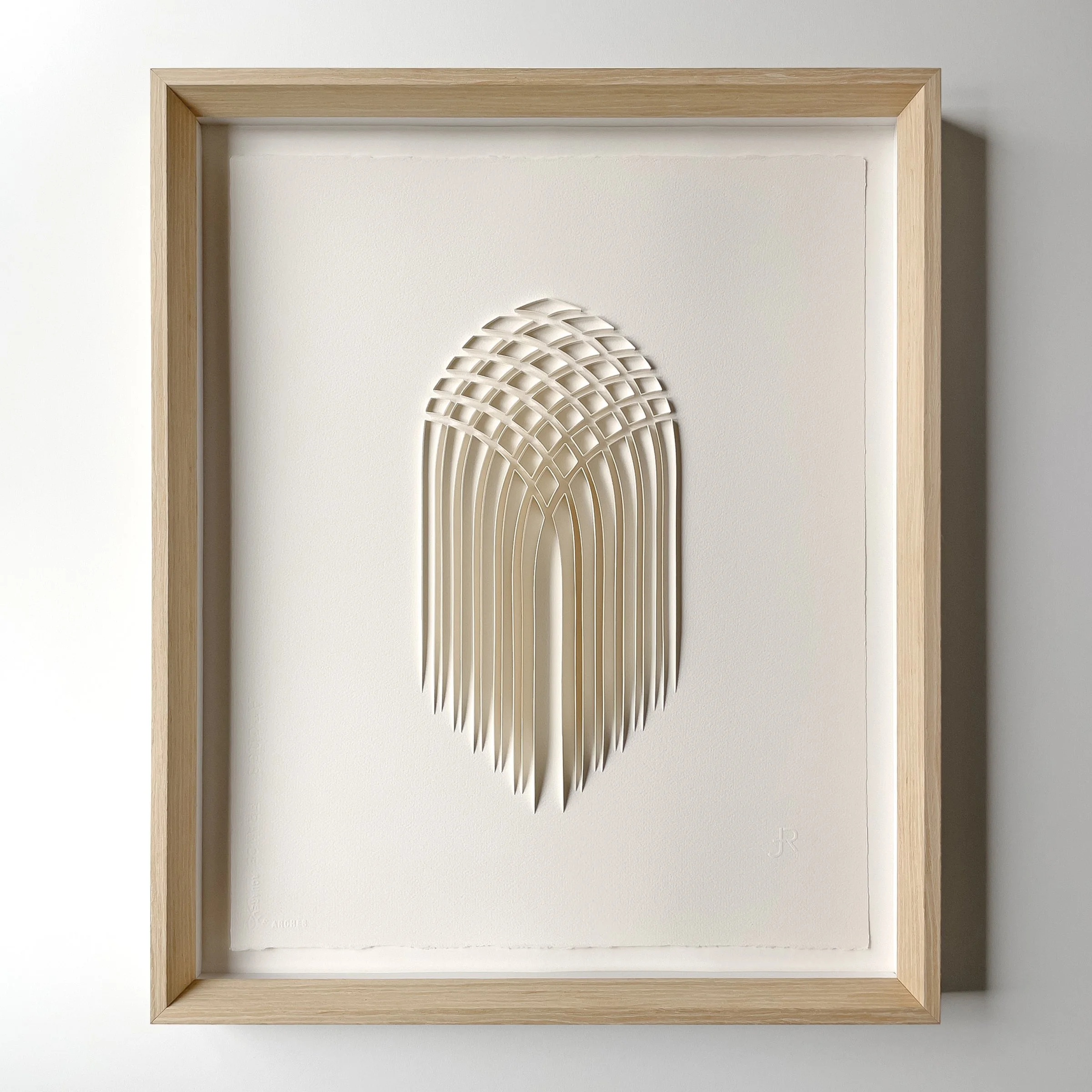 ARCH 3 original paper art — Bespoke Paper Art Studio, Richmond VA